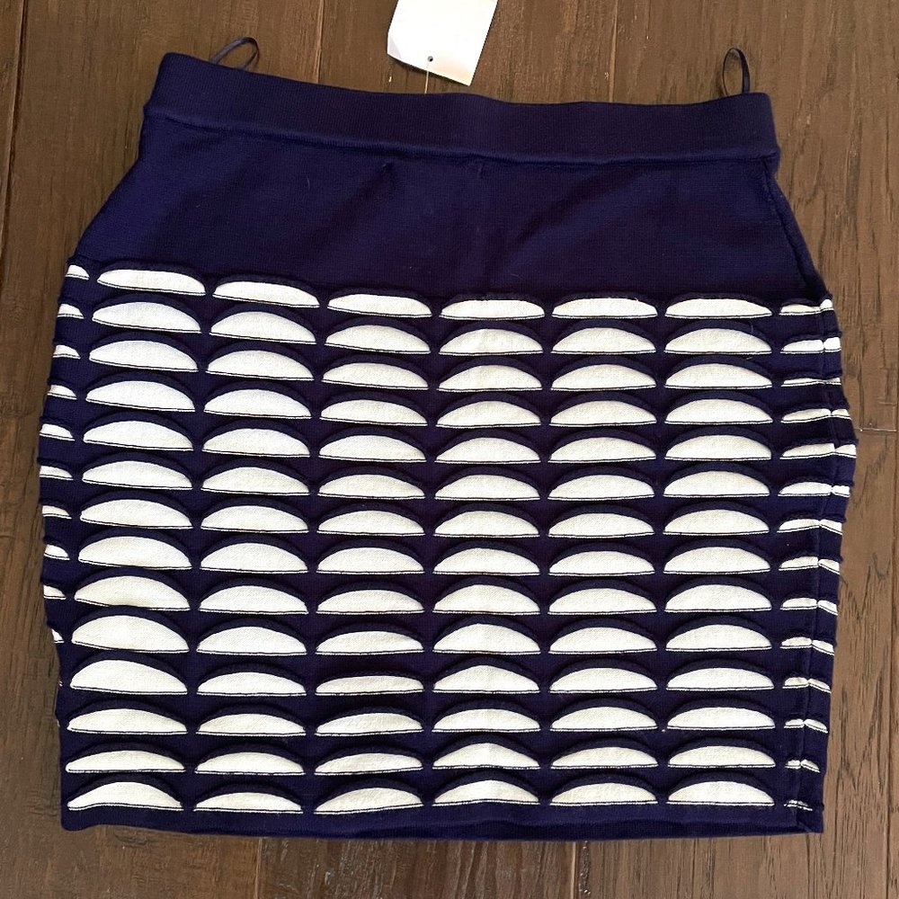 Navy & Lt Blue Mini Shirt~Romeo & Juliet Couture
